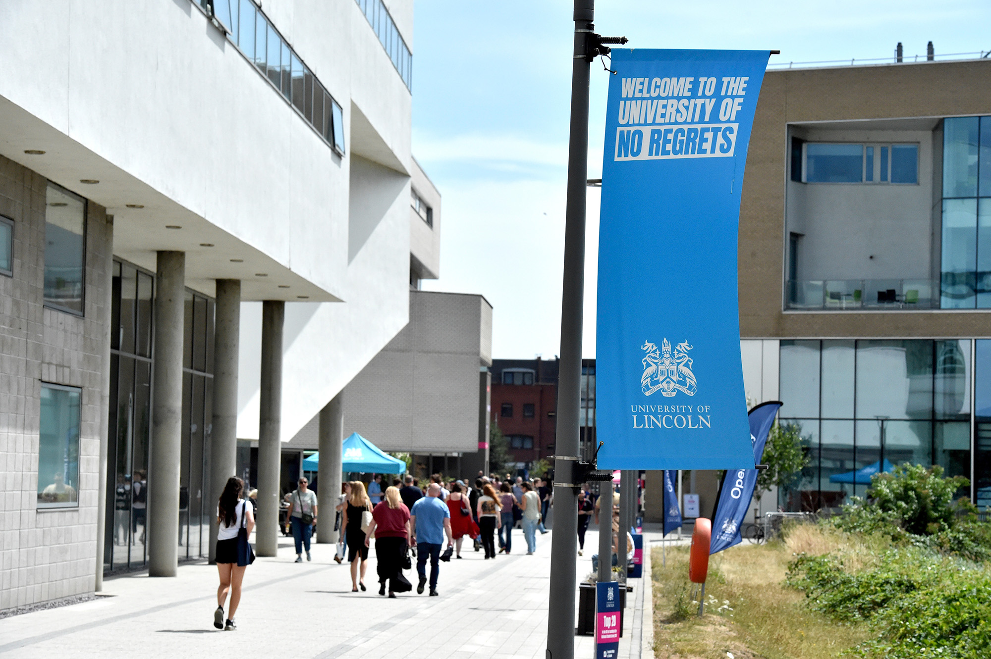 Open Day at teh University of Lincoln